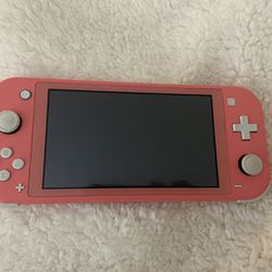 Nintendo Switch Lite (Coral Colored) Price isn’t firm within reason. 