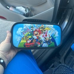 Super Mario Brothers Case For Nintendo Switch Zip Around Carry Travel Mario Luig