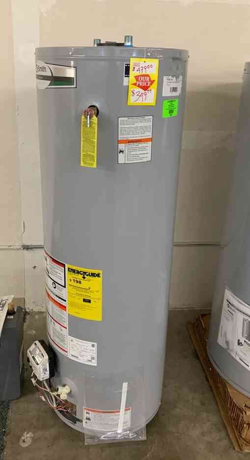 40 gallon AO Smith water heater with warranty 7W6 7