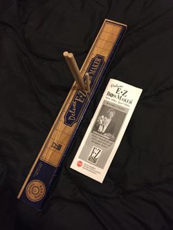 EZ BOW Maker, with instructions, NOT used