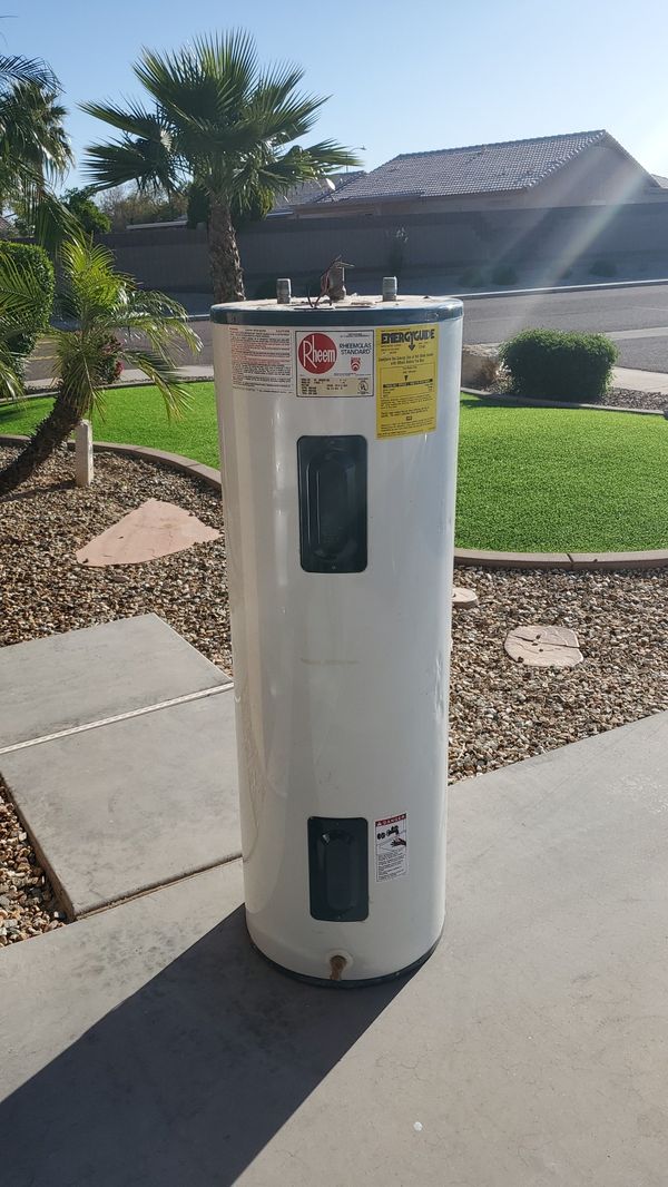 50 gallon Rheem electric water heater for Sale in Peoria, AZ OfferUp