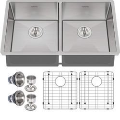 Stainless Steel Double Bowl Kitchen Sink