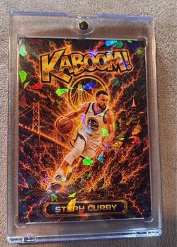 Steph Curry Kaboom! Basketball Card