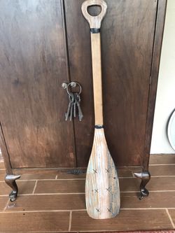decorative oar