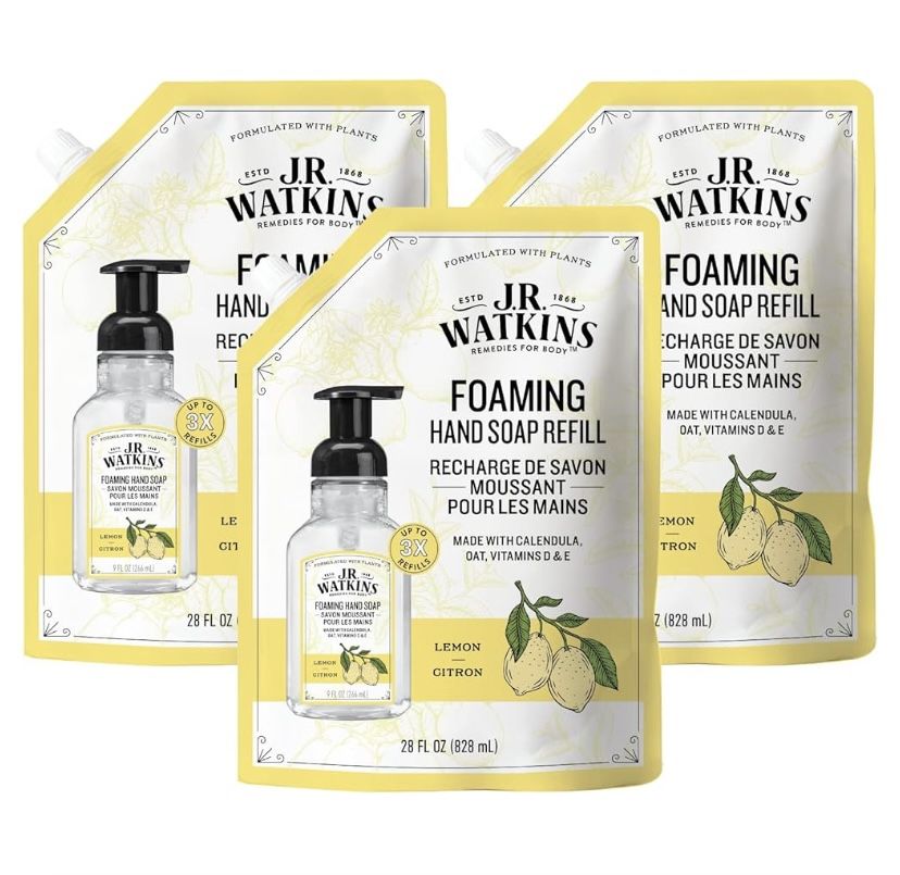 J.r Watkins Foaming Hand Soap Refill