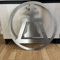 Raincross Bell Metal Wall Hanging