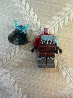 LEGO Ninjago Blizzard Samurai Ice Helmet Armor Torso Legs
