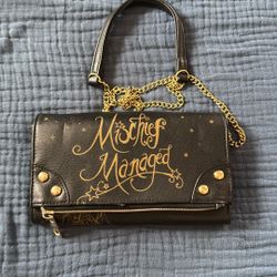 Harry Potter Mischief Managed Marauder’s Map Crossbody Purse Foldover Wallet