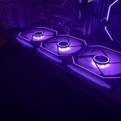 3 Lian Li Black SL Infinity 140 MM Fans