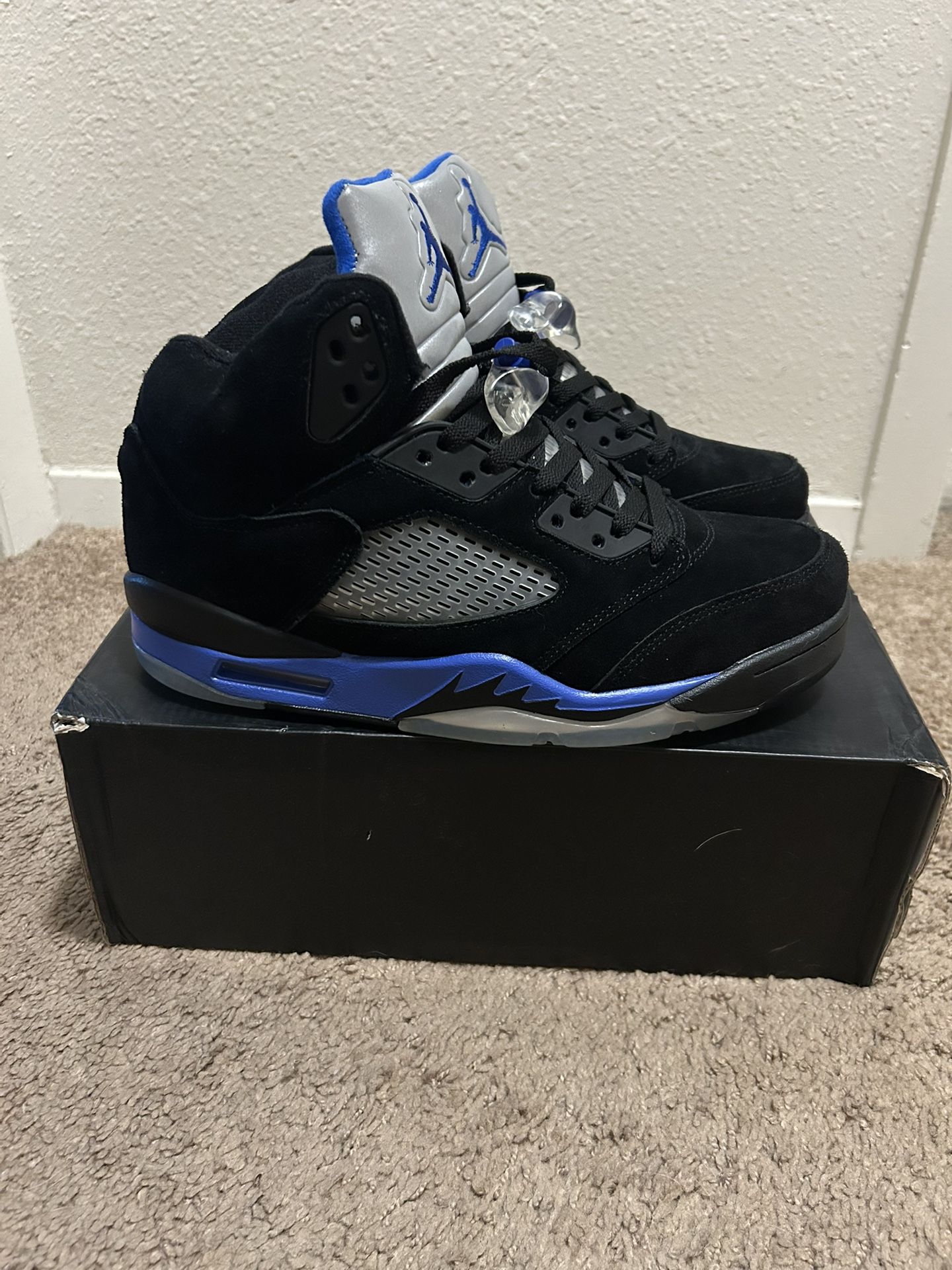 🔥 Jordan 5 Retro Racer Blue – Size [9.5] – Brand New / Excellent Condition 🔥