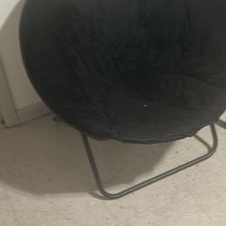 black chair