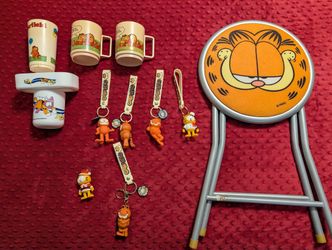 Garfield Collectible Items Individual Or All Stool SOLD