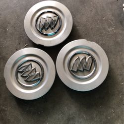 Three Buick Rainier  Center Caps 