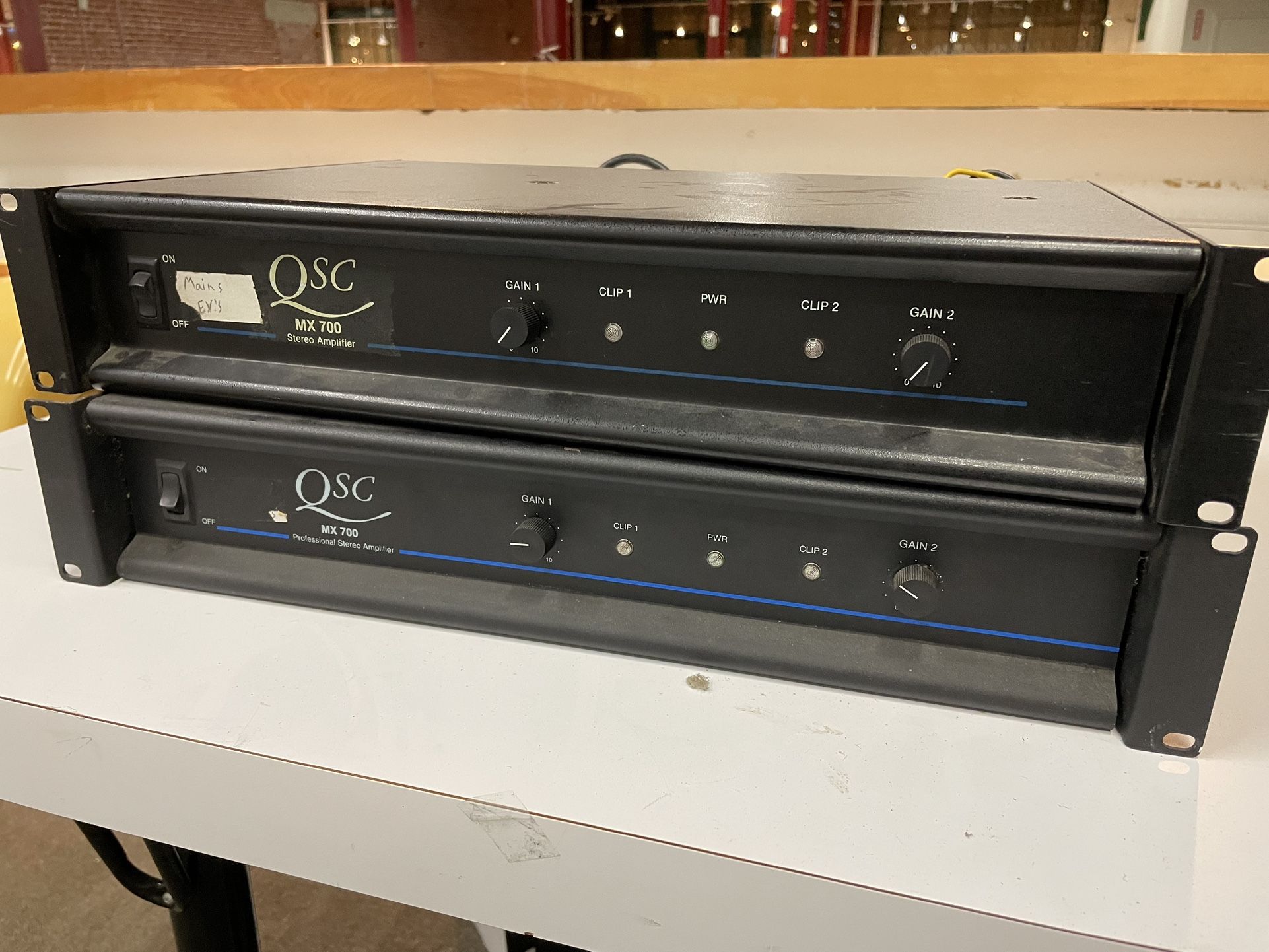 QSC MX700 Power Amplifier