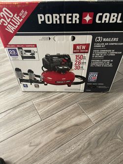 Porter Cable Compressor 4 In 1