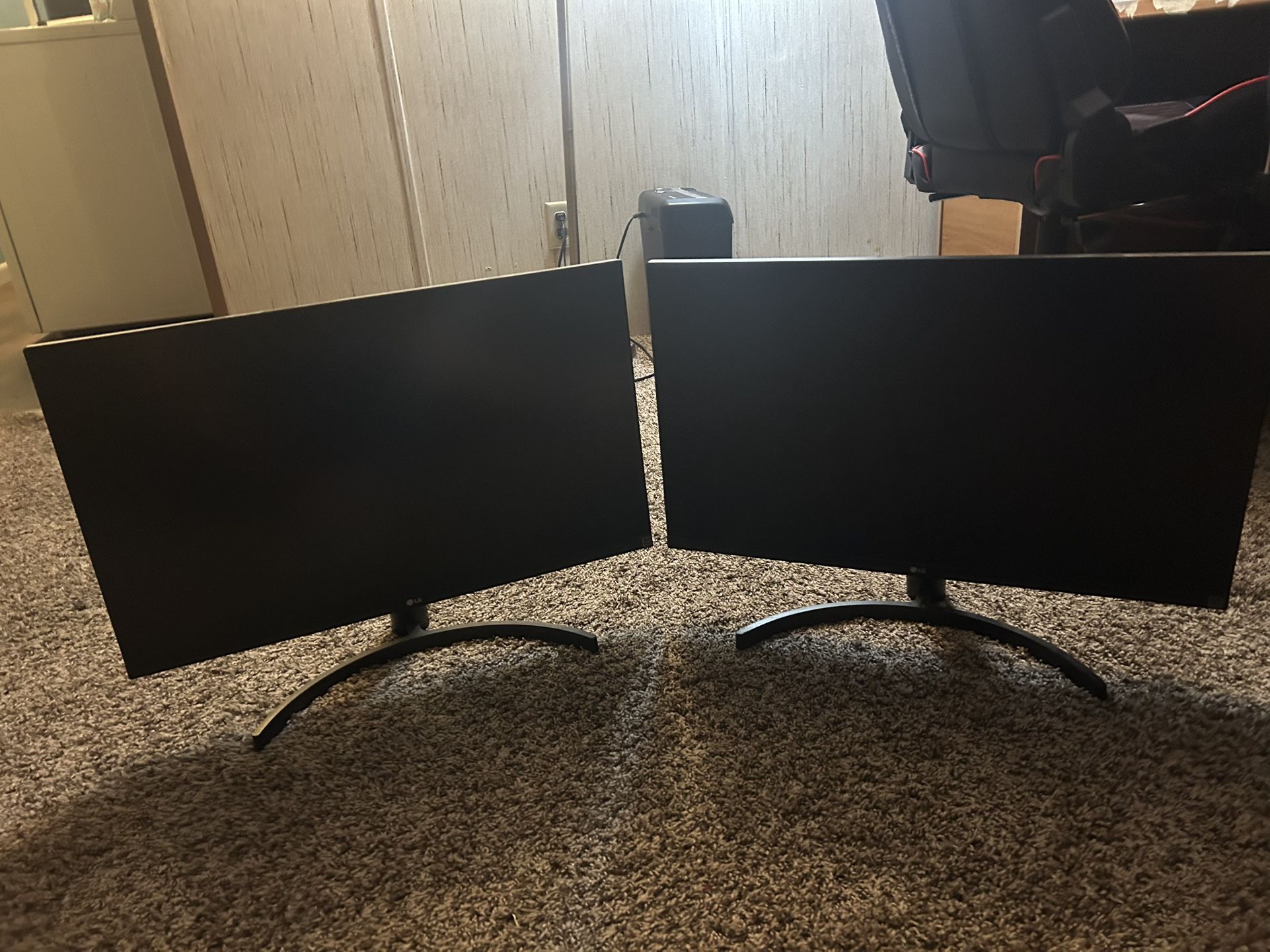 2 LG 27in Monitors