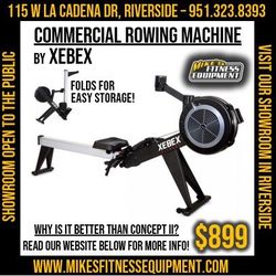 Xebex Rowing Machine - Rower Similar To Concept 2 II