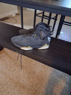 Black And Gold Jordan's