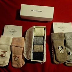 H&M Kid's Sock Lot Wool+Slip Guard