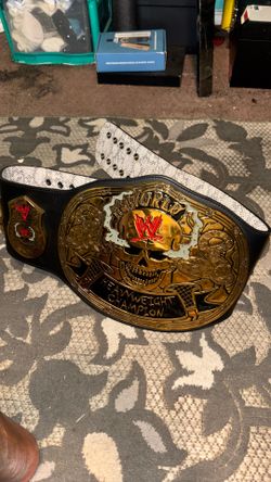 Stone Cold Steve Austin Broken Skull Title Belt
