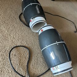 2 -6” Vortex Inline Exhaust Fans. Package Deal