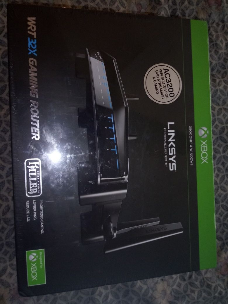 Linksys ac3200 wrt 32x gaming router brand new