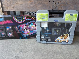 FREE PINBALL & microscope (New)