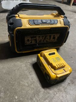 Dewalt Speaker & Battery