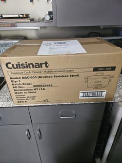 New Cuisinart MSC-600 Multifunctional Slow Cooker...$100