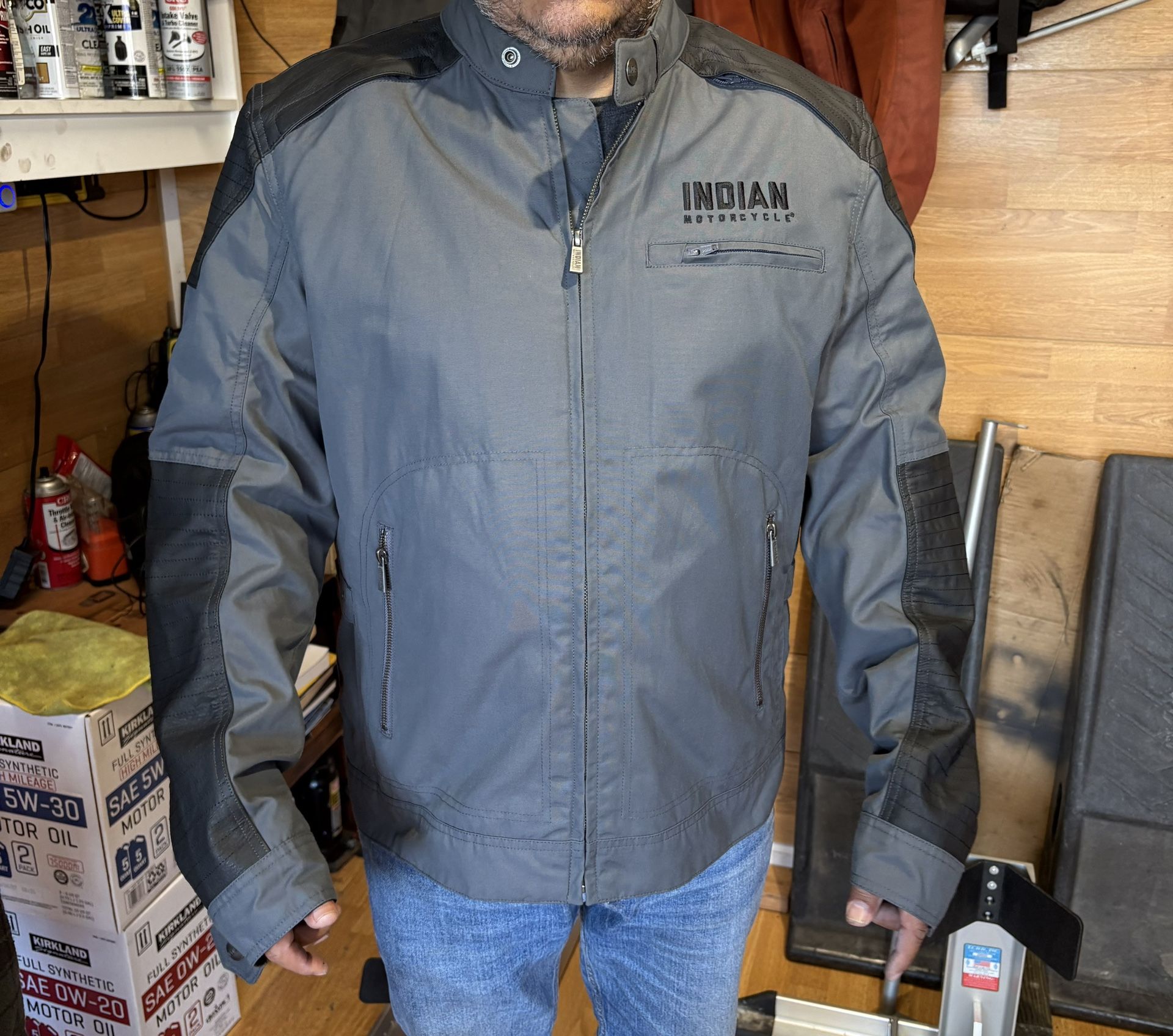 New indian Motorcycle Jacket Large Size