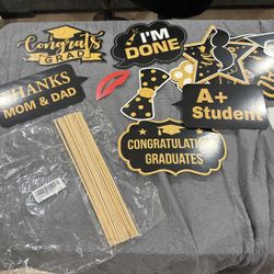 Graduation Photo Props