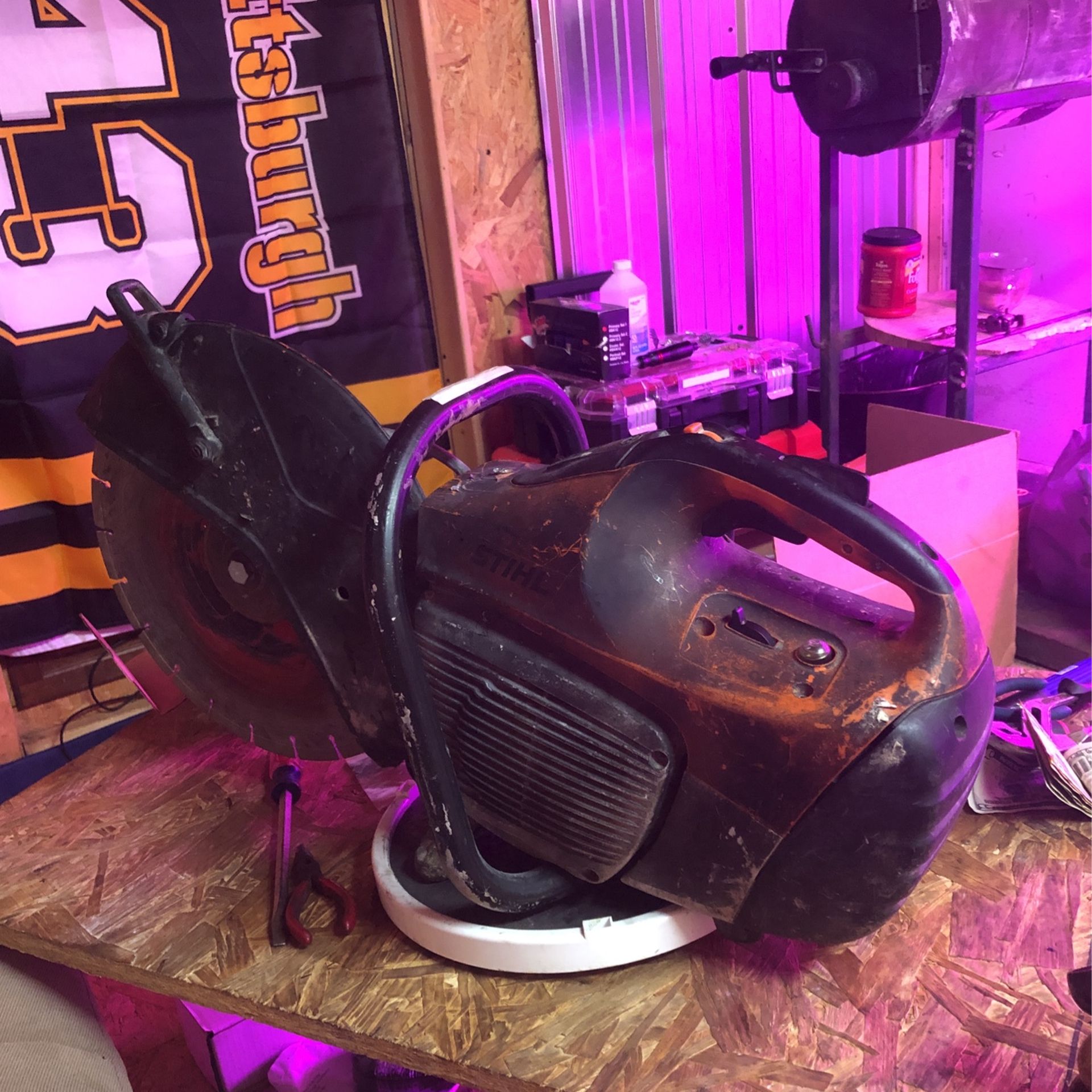 Stihl Ts420  Chopsaw Rus Great Rebuilt New Cylinder Piston Carb Gas Lines Filters