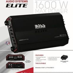 1600 Watt Car Stereo Amplifier