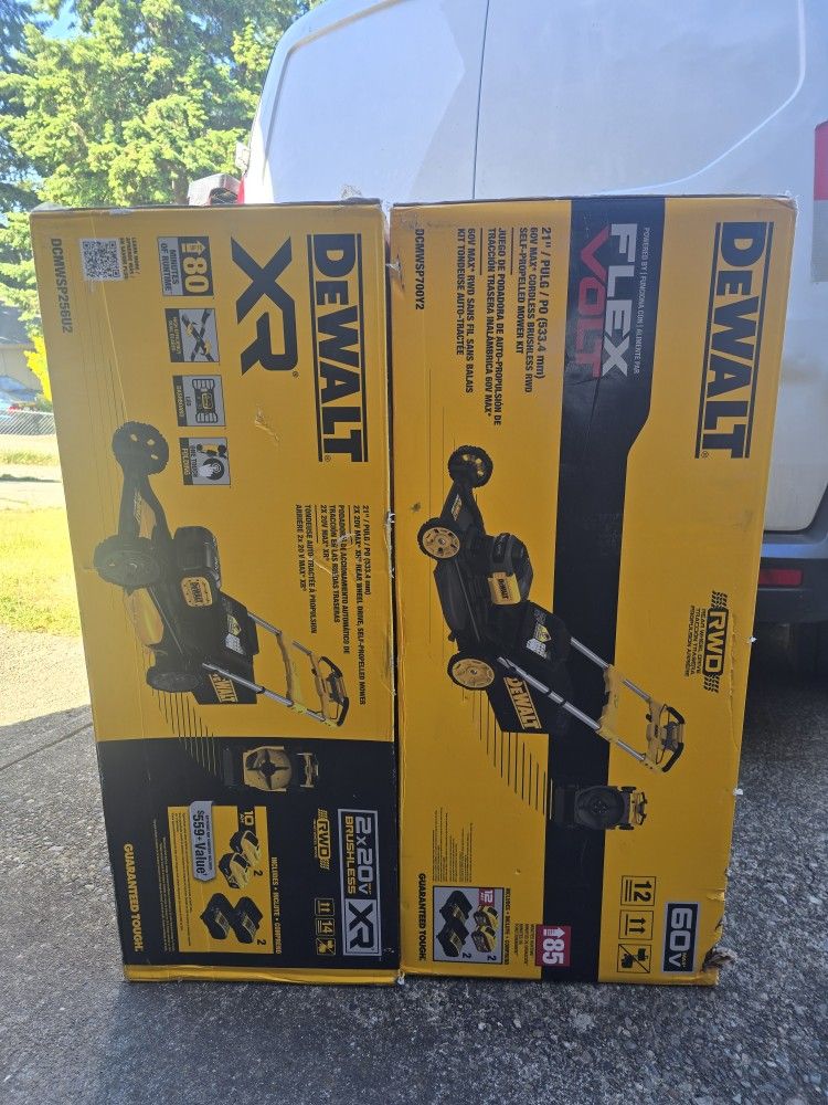 Dewalt Cordless Lawnmowers Kits