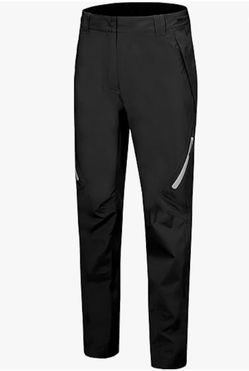 Little Donkey Andy Women's Lightweight Waterproof Rain Pants （M）