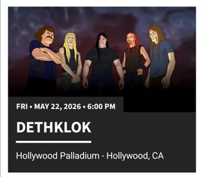 Dethklok Pit tickets