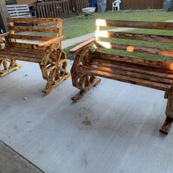 Se Venden Bancas Nuevas Rústicas A 150 Cada Una 