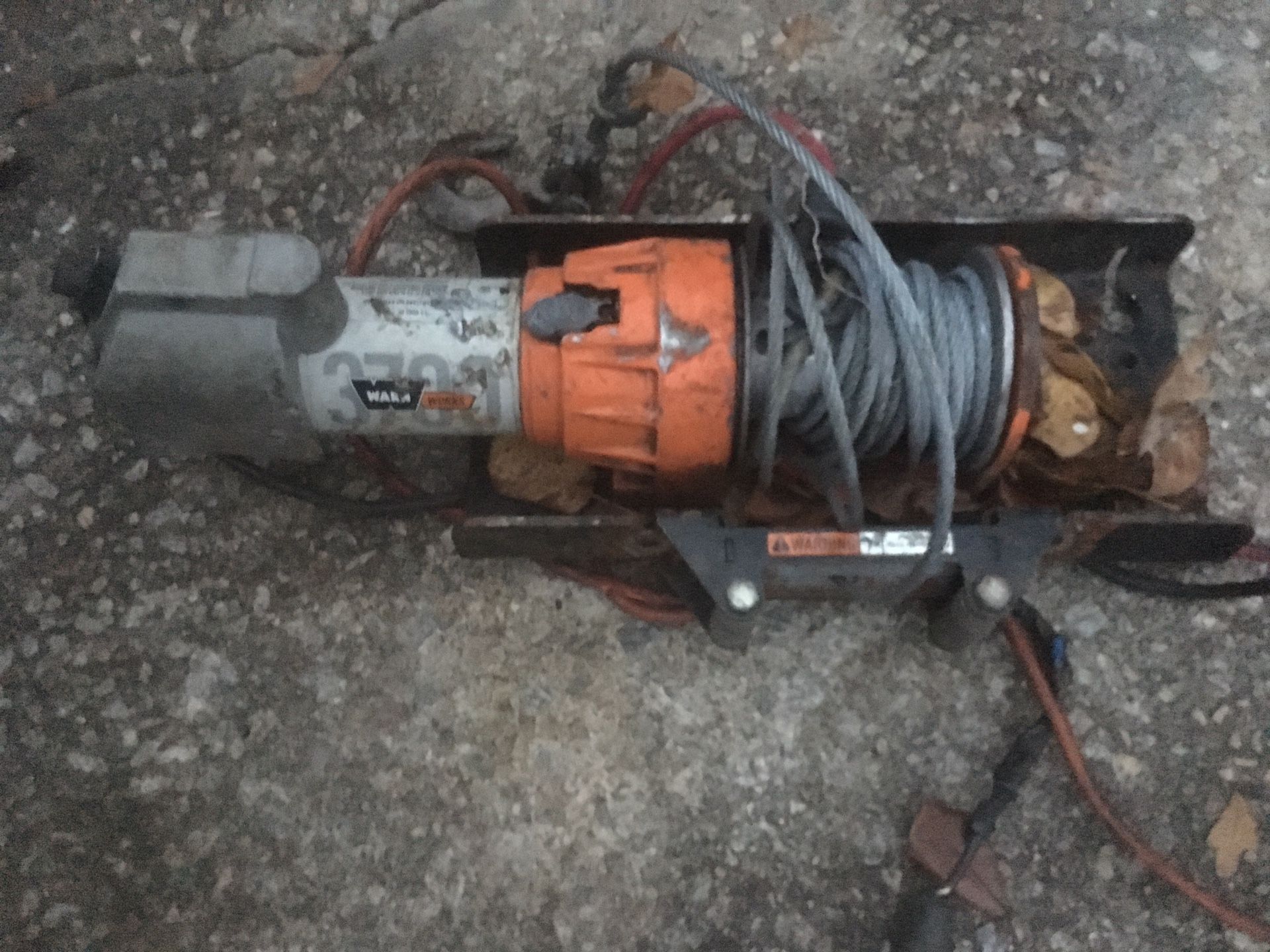 Warn 3700 winch