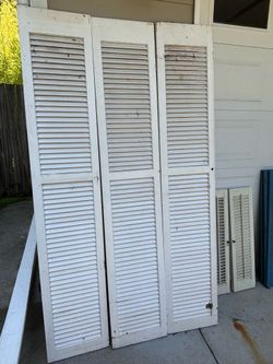 Wooden Shutters & Louvered Doors
