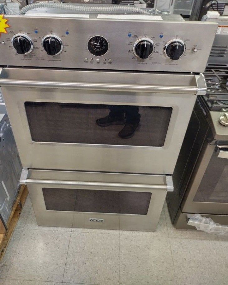 VIKING 30 INCH ELECTRIC DOUBLE CONVECTION WALL OVEN C CY