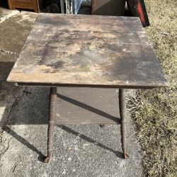 Antique Square Table