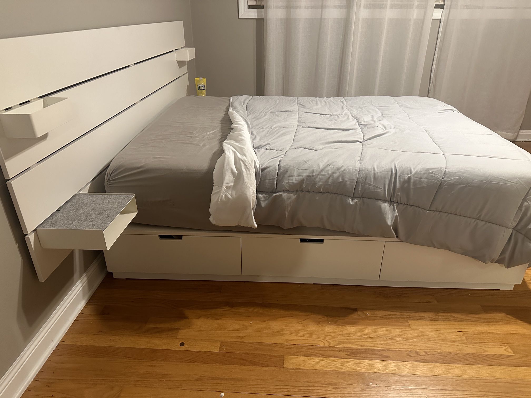 Bed Frame - Queen With Storage