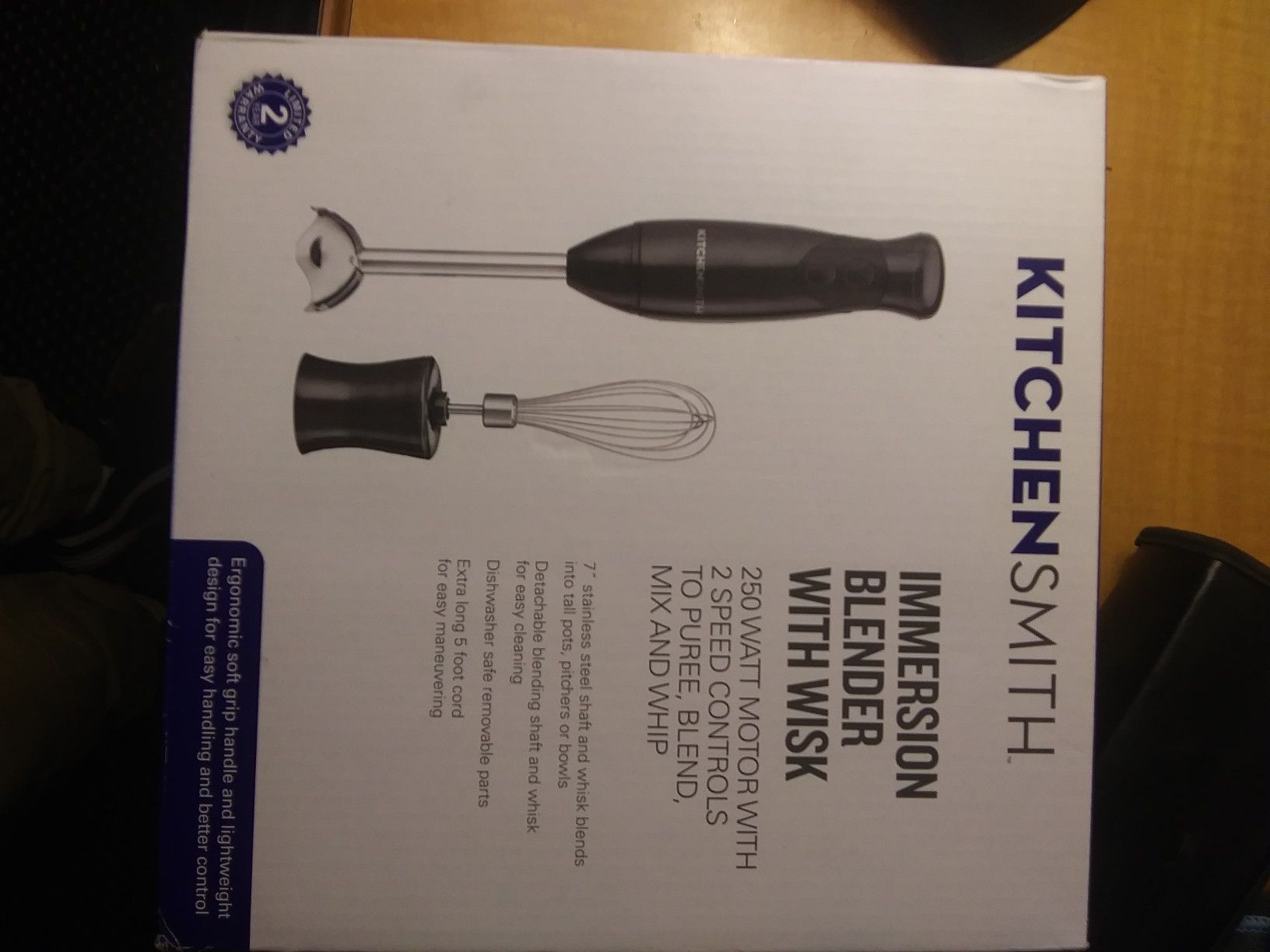 Immersion blender w wisk