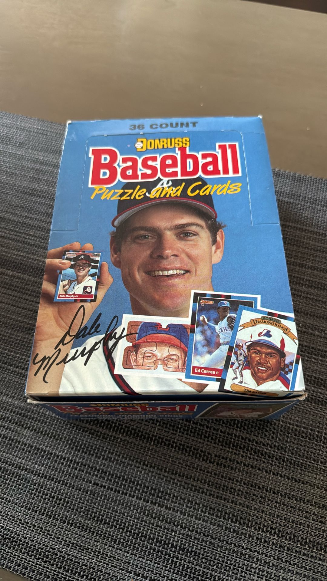1988 Donruss Baseball Wax Box 36 Unopened Unsorted Sealed Wax Packs