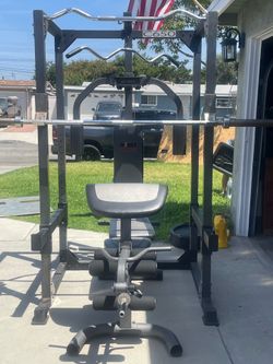 Weider C650 Squat Cage
