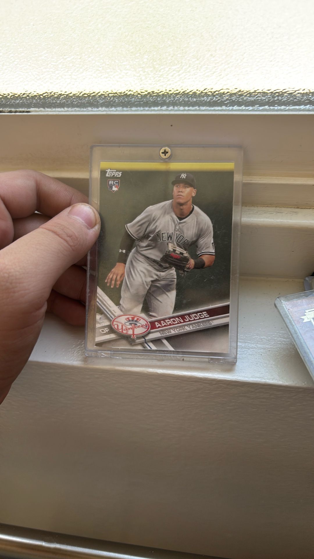 Aaron Judge Rookie Card Ungraded But 100% Psa 10 Condition