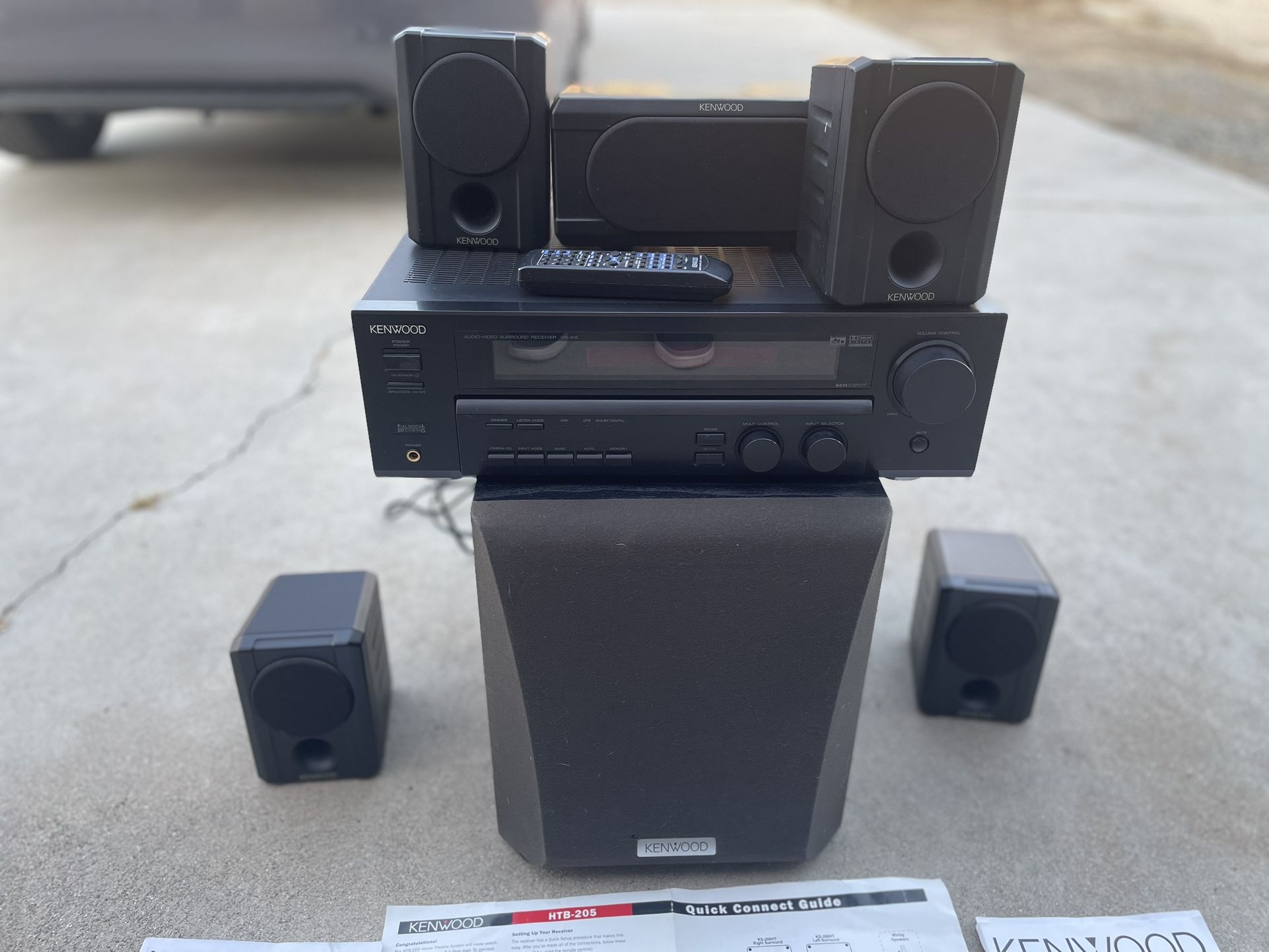 Kenwood VR-615 Audio Video Surround Receiver