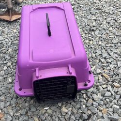 Purple Pets Carrying Cage 17X23” Inches And 15.5” Inches Tall 