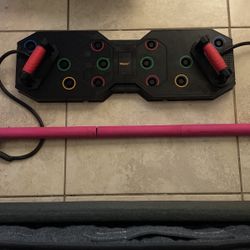 Push Up And Pull Bar Exercise Equipment 