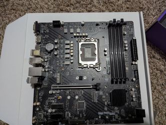 MSI PRO B760M-P LGA1700 w/WiFi 6 and Bluetooth 5.2 $70 obo